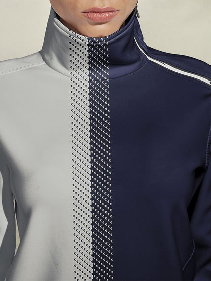 Not So Classic Irregular Collar Golf Sweatshirt