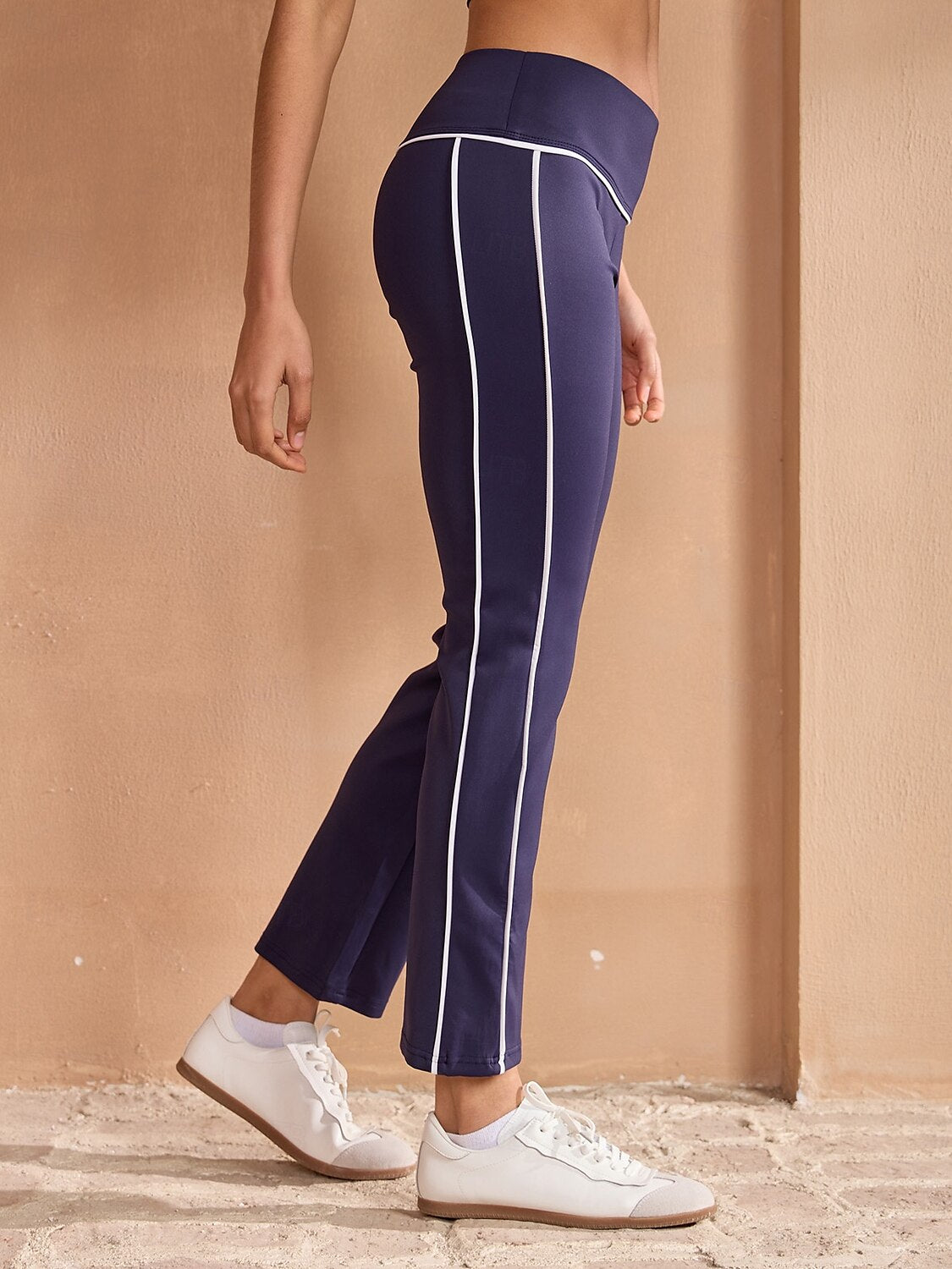 More Than Basic 31 Inch High Waist Flare Pants