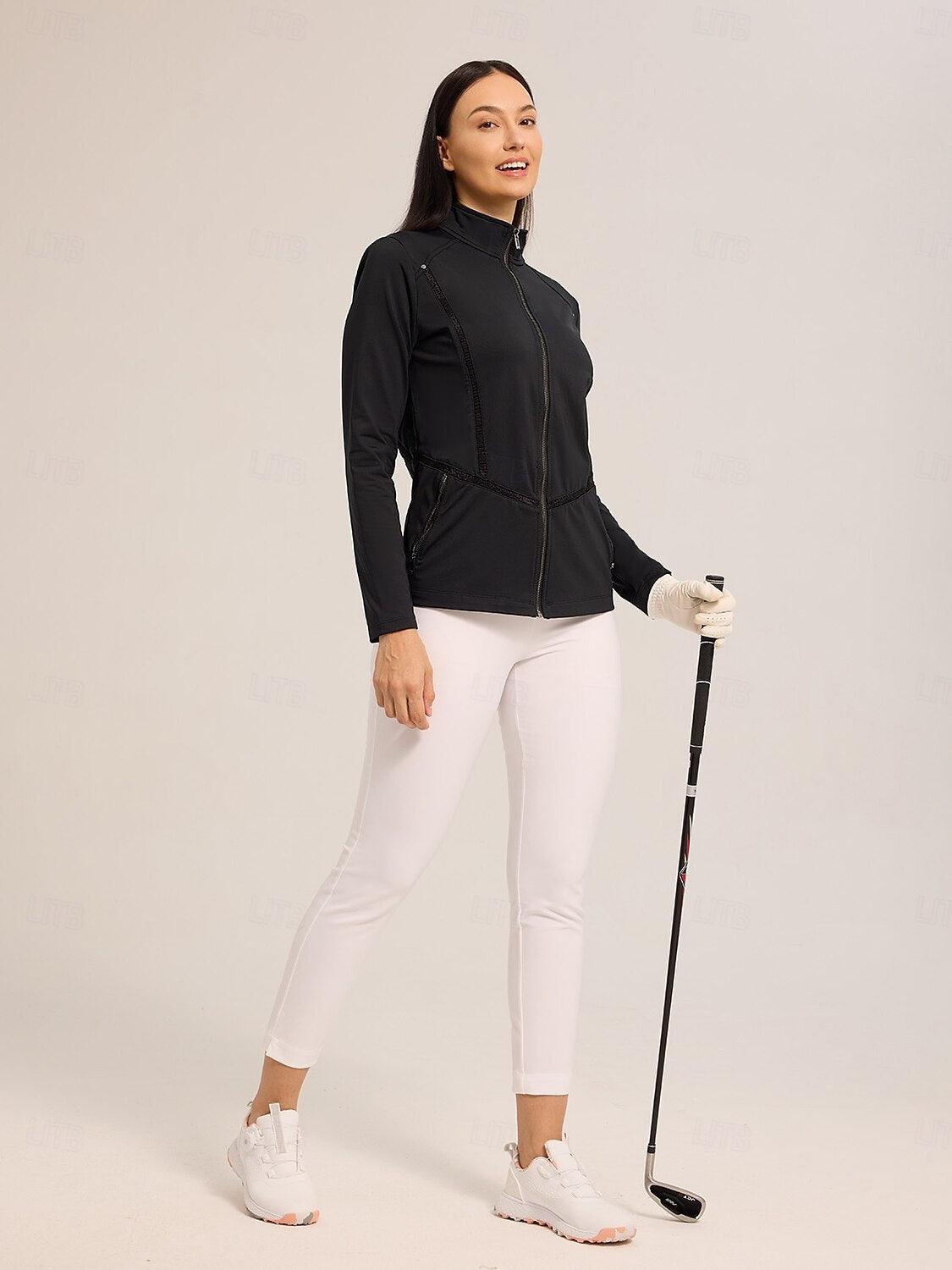 More Than Basic Golf Jacket Sun Protection