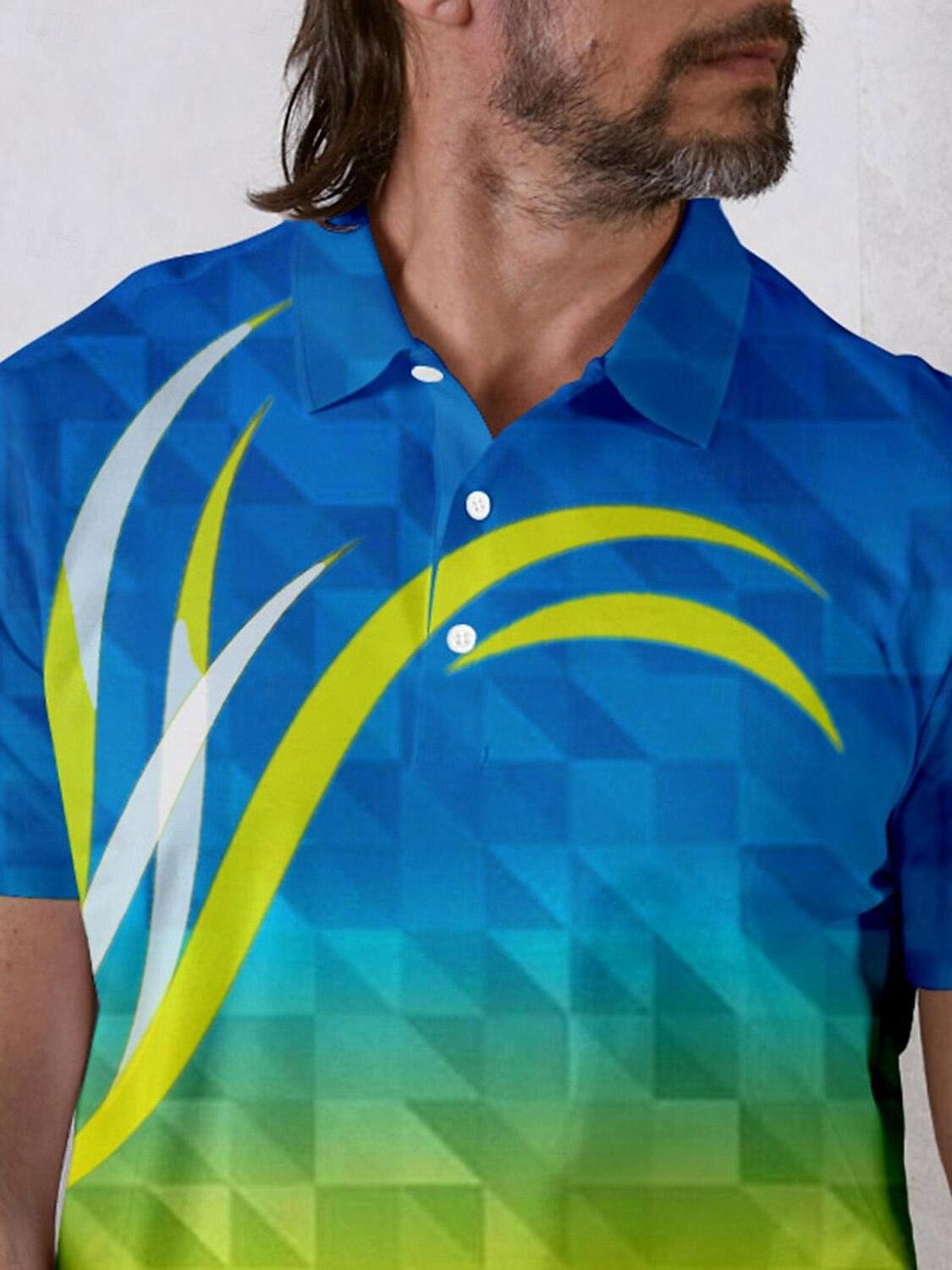 Playful Nautical-Men's Polo Top UPF50+ - Acegolfs