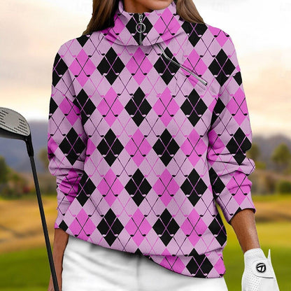 Classic Golf Felpa Abbigliamento Donna