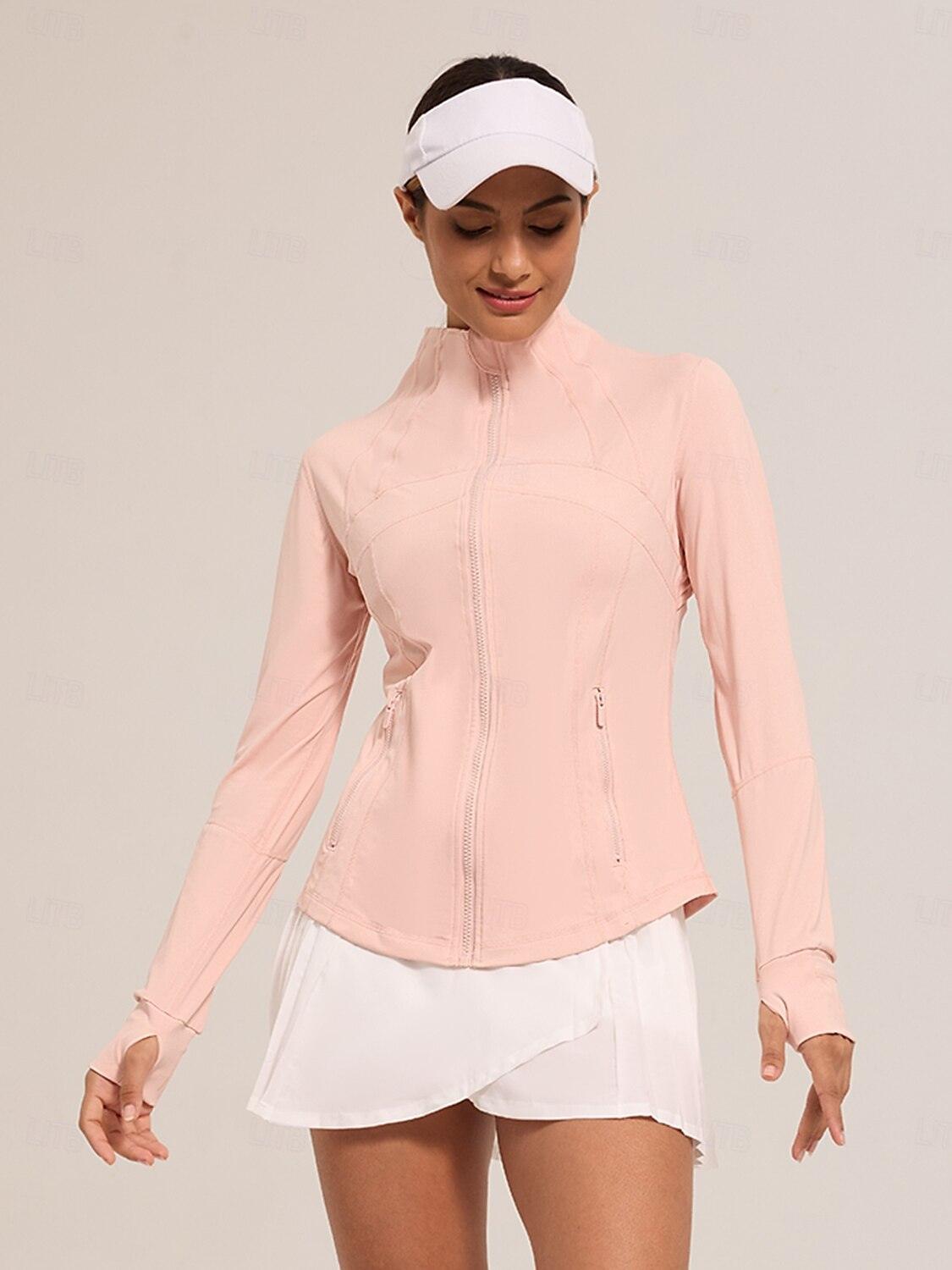 Chic Slim Fit Giacca Protezione Solare Abbigliamento Golf Donna