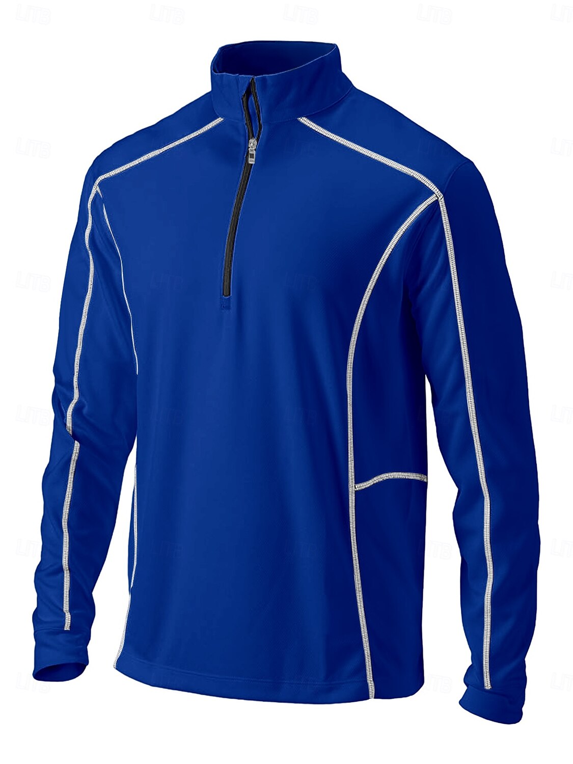 Chemise de golf pour homme More Than Basic Quarterzip UPF50+