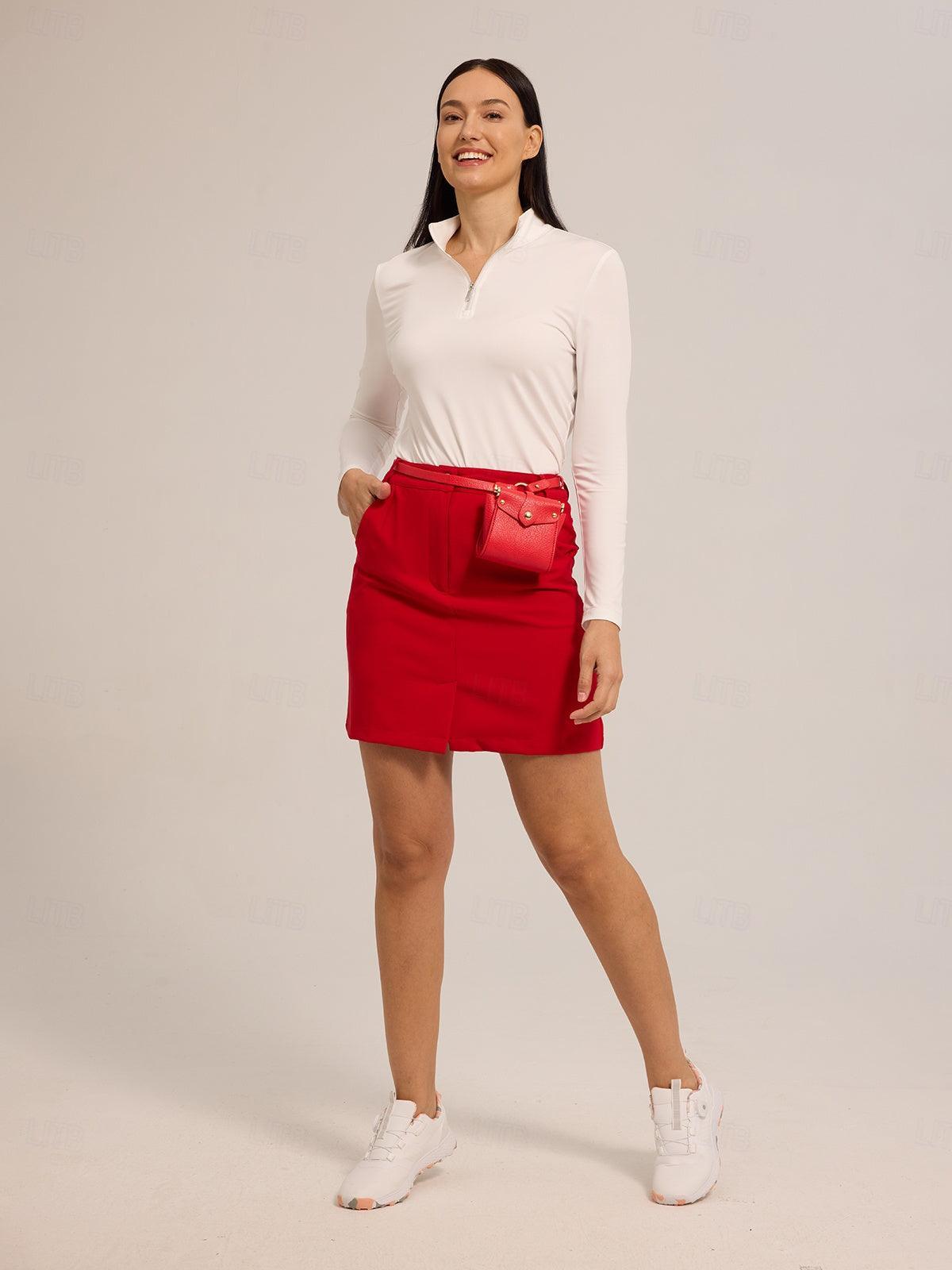 Faux Leather Belt Bag Sling BagAbbigliamento Golf Donna