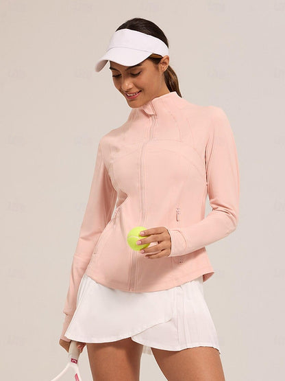 Chic Slim Fit Chaqueta Sun Protection Ropa Golf Mujer