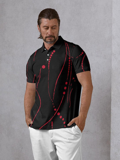 Playful Nautical-Men's Polo Top UPF50+ - Acegolfs