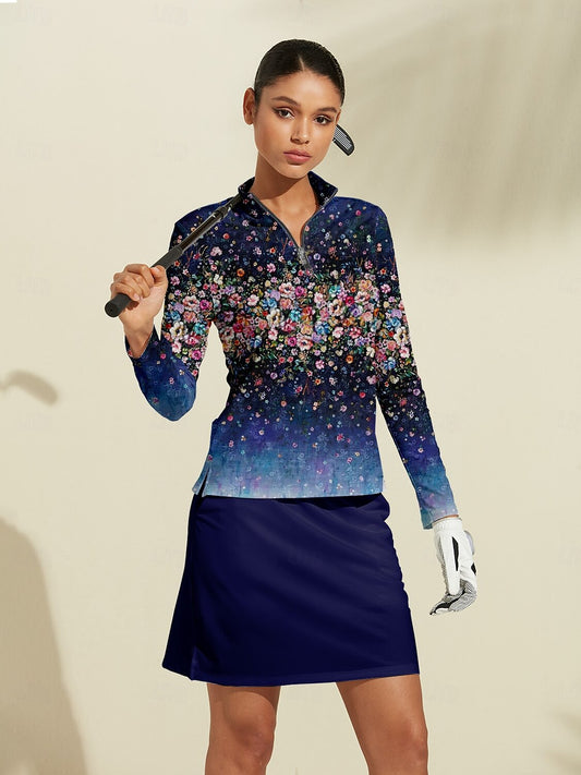 Botanical Polo Ropa Golf Mujer UPF50+