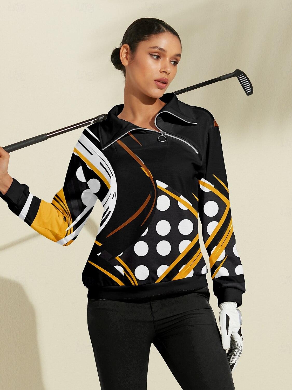 Hyper Golf Felpa Abbigliamento Donna