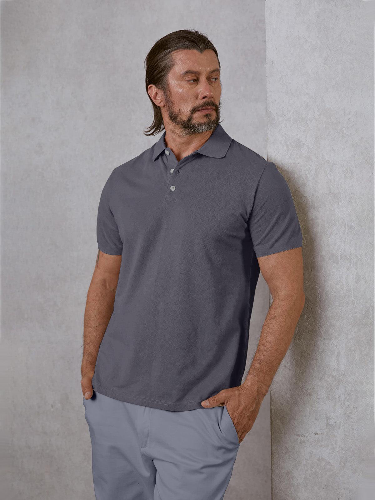 Herren Classic Polo Top UPF50+ golfbekleidung