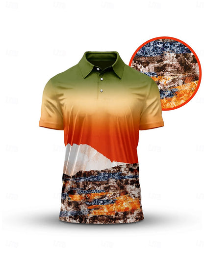 Inked Skins Men's Polo Top UPF50+