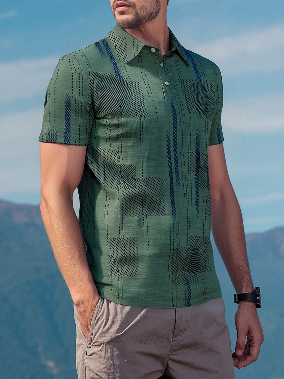 Not So Classic Men's Polo Top UPF50+