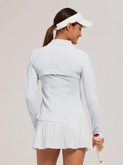 Chic Slim Fit Giacca Protezione Solare Abbigliamento Golf Donna