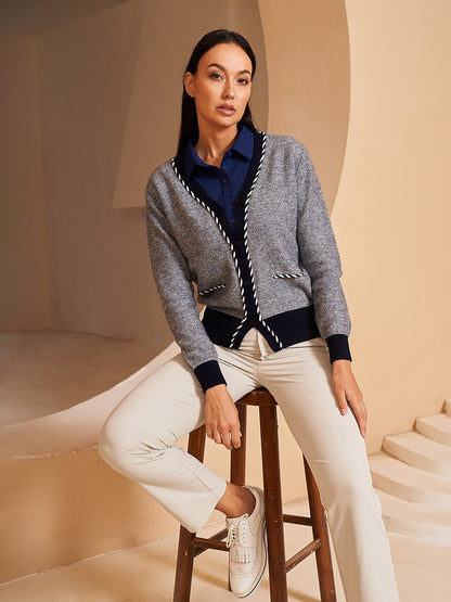 More Than Basic Cashmere Cardigan