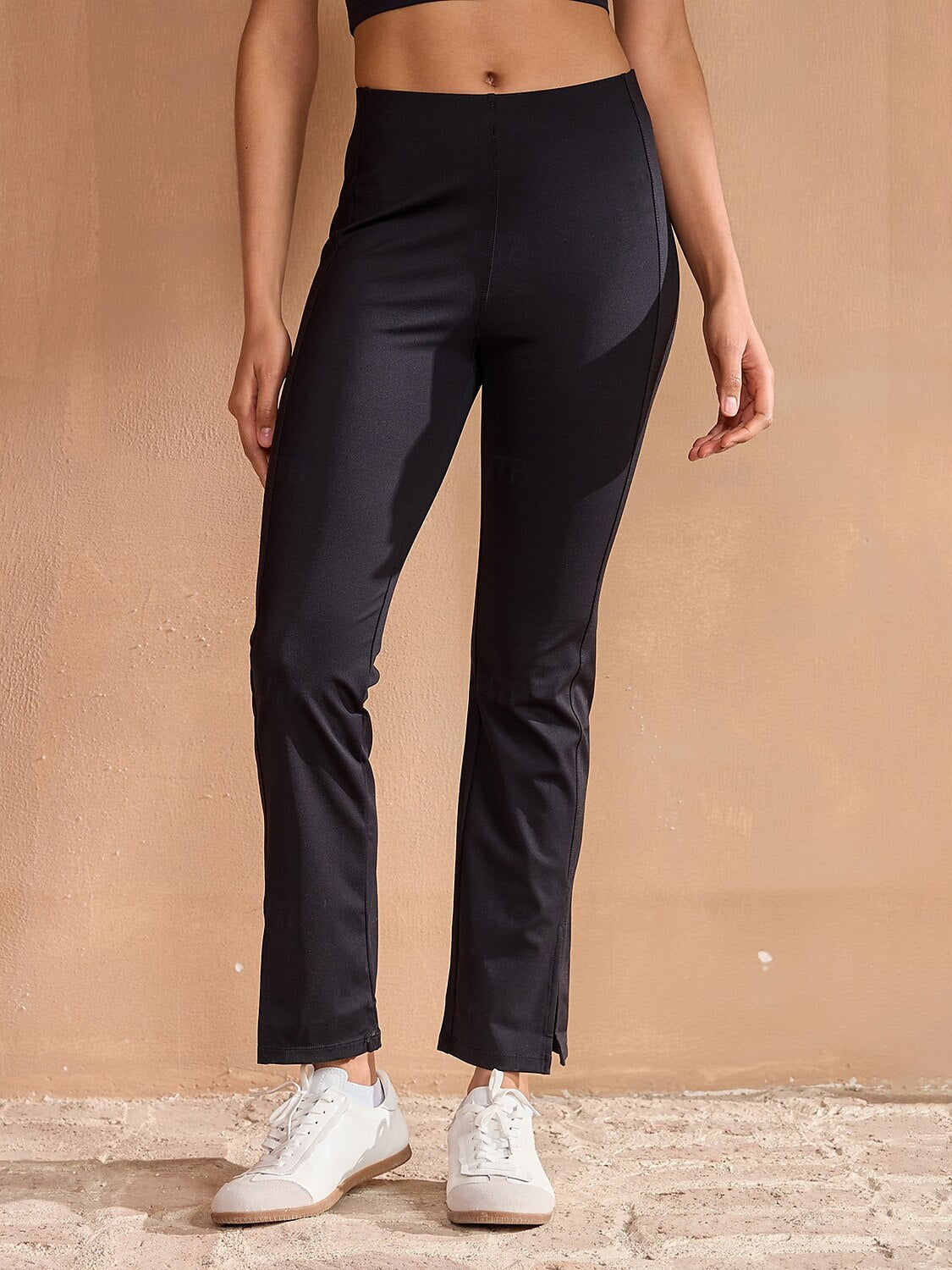 More Than Basic 31 Inch High Waist Flare Pants