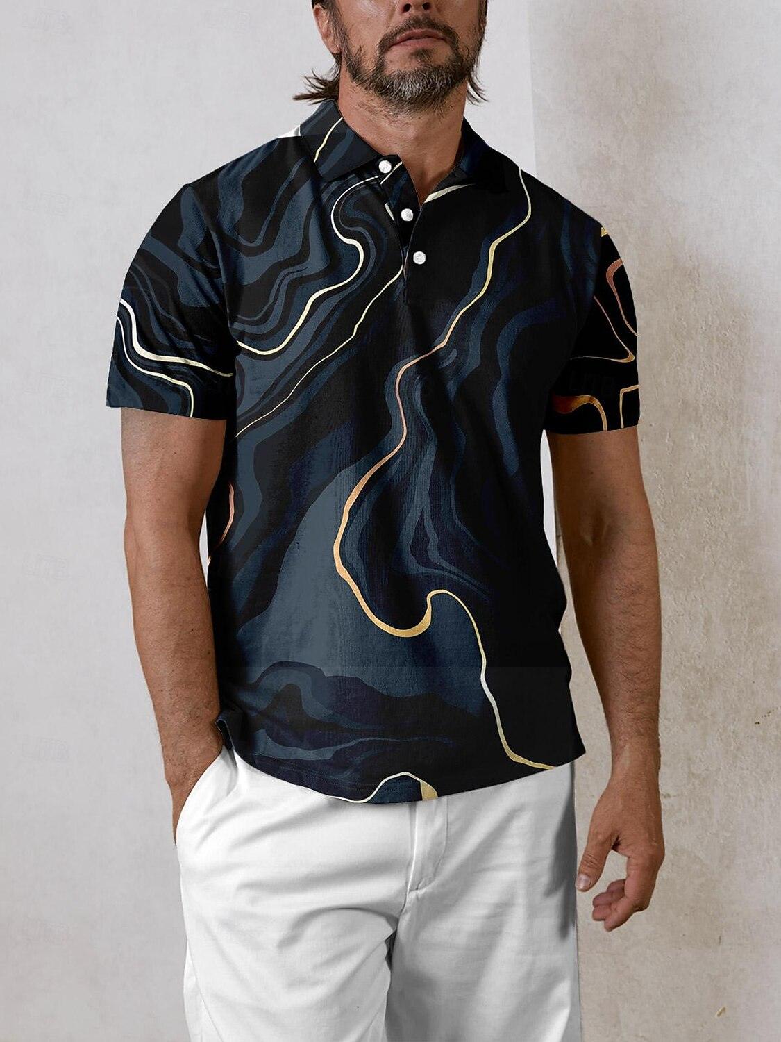 Inked Skins-Men's Polo Top UPF50+ - Acegolfs