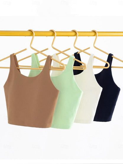 More Than Basic-Cropped Tank Top - Acegolfs