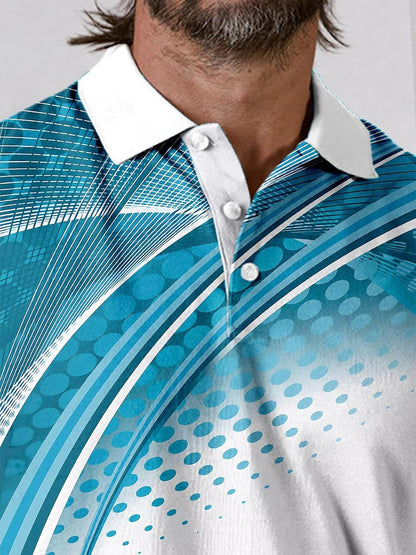 Nautical Uomo Polo Abbigliamento Golf UPF50+