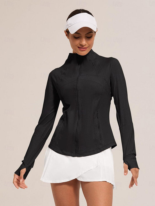 Chic Slim Fit Chaqueta Sun Protection Ropa Golf Mujer