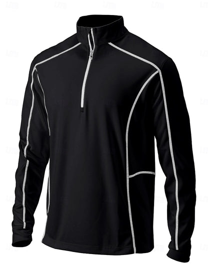 Chemise de golf pour homme More Than Basic Quarterzip UPF50+