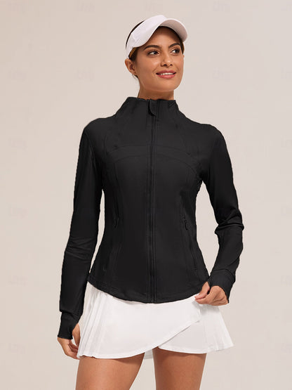 Chic Slim Fit Chaqueta Sun Protection Ropa Golf Mujer