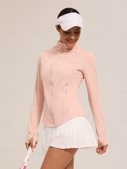 Chic Slim Fit Chaqueta Sun Protection Ropa Golf Mujer