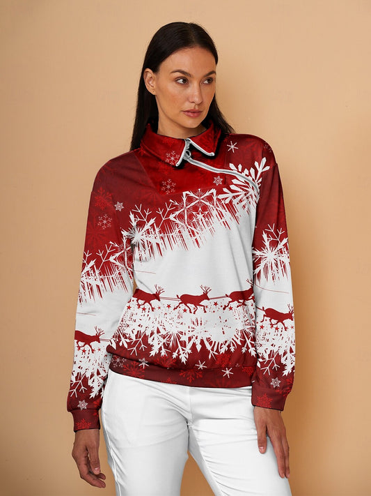 Inked Skins Christmas Golf Sweatshirt