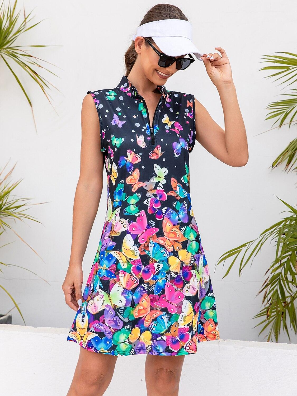 Wildlife Party-Dress UPF50+ - Acegolfs