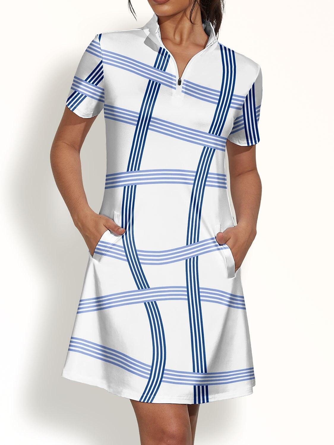 Playful Nautical-Dress UPF50+ - Acegolfs